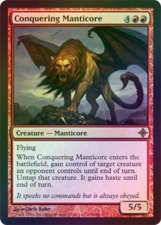 Rise of the Eldrazi 139/248 Conquering Manticore (Foil)