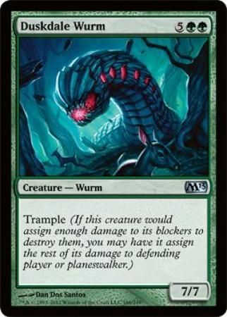 Magic 2013 166/249 Duskdale Wurm