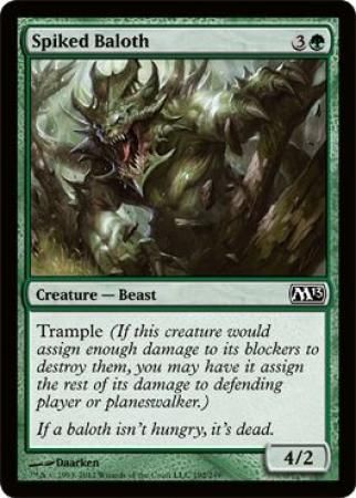 Magic 2013 192/249 Spiked Baloth