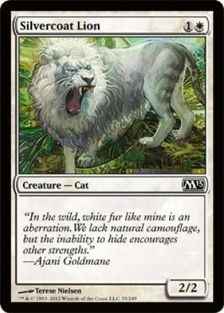 Magic 2013 035/249 Silvercoat Lion