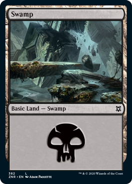 Zendikar Rising 382 Swamp