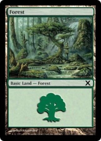 Tenth Edition 382/383 Forest (Foil)