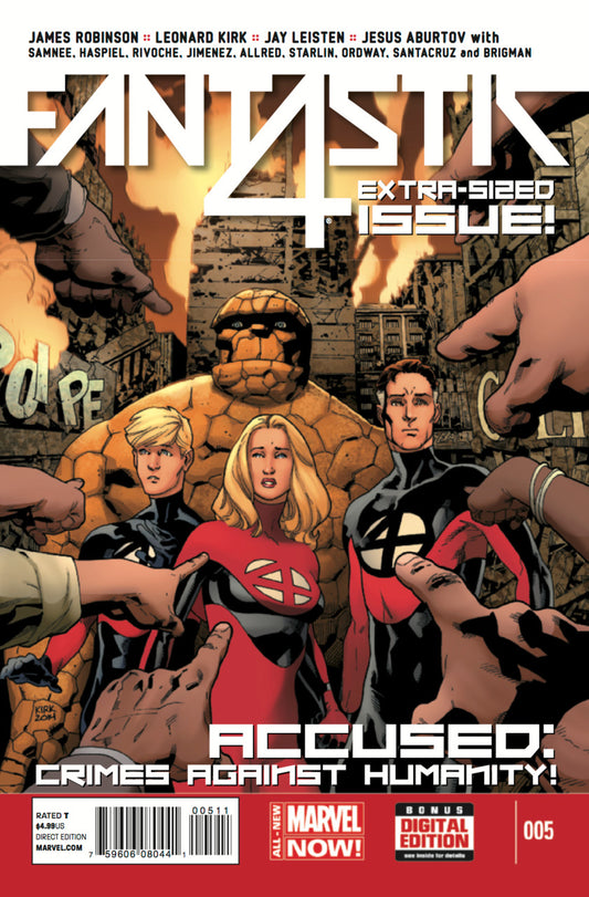 Fantastic Four #5 Marvel Comics (2014)