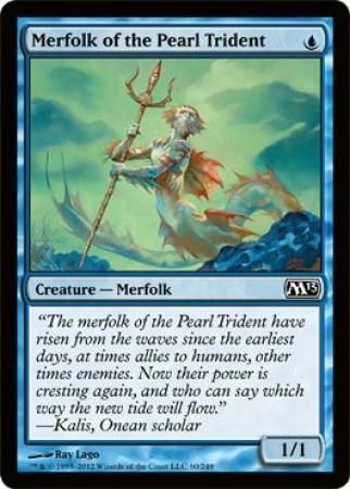 Magic 2013 060/249 Merfolk of the Pearl Trident