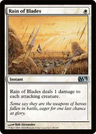 Magic 2013 028/249 Rain of Blades