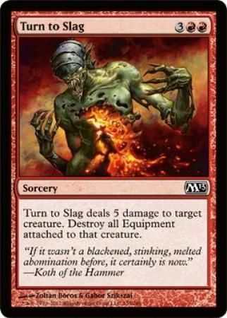 Magic 2013 153/249 Turn to Slag