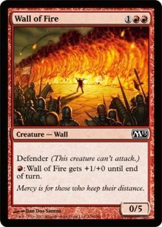 Magic 2013 156/249 Wall of Fire