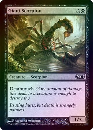 Magic 2013 094/249 Giant Scorpion (Foil)