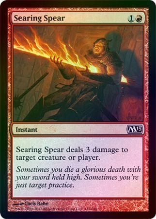 Magic 2013 147/249 Searing Spear (Foil)