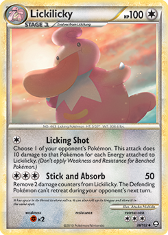 HS Triumphant 038/102 Lickilicky