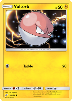 Team Up 038/181 Voltorb