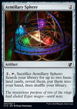 Commander 2019 209/302 Armillary Sphere