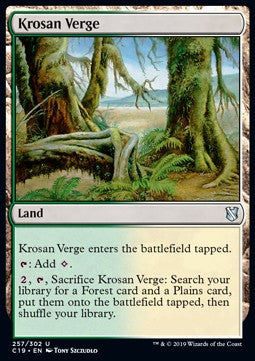 Commander 2019 257/302 Krosan Verge