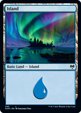 Kaldheim 395 Island (Foil)