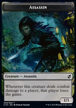 Assassin 009/029 Morph 027/029 Commander 2019 Token