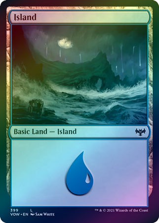 Innistrad: Crimson Vow 399 Island (Foil)