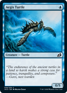 Ikoria: Lair of Behemoths 039/274 Aegis Turtle (Foil)