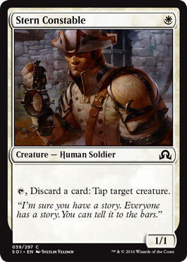 Shadows Over Innistrad 039/297 Stern Constable