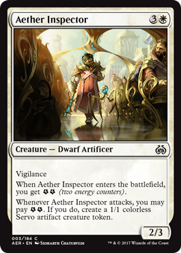 Aether Revolt 003/184 Aether Inspector