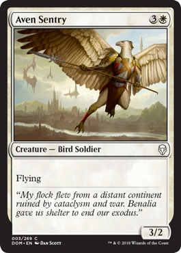 Dominaria 003/269 Aven Sentry