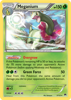 BREAKpoint 003/122 Meganium (Cosmo Holo)