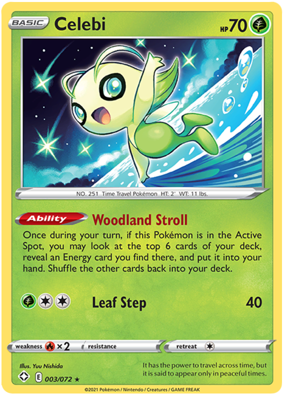 Shining Fates 003/072 Celebi