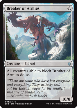 Battle for Zendikar 003/274 Breaker of Armies