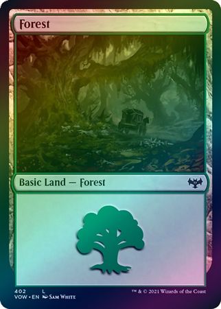 Innistrad: Crimson Vow 402 Forest (Foil)