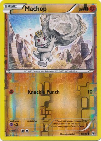 Generations 40/83 Machop (Reverse Holo)