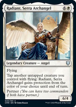 Commander Legends 040/361 Radiant, Serra Archangel