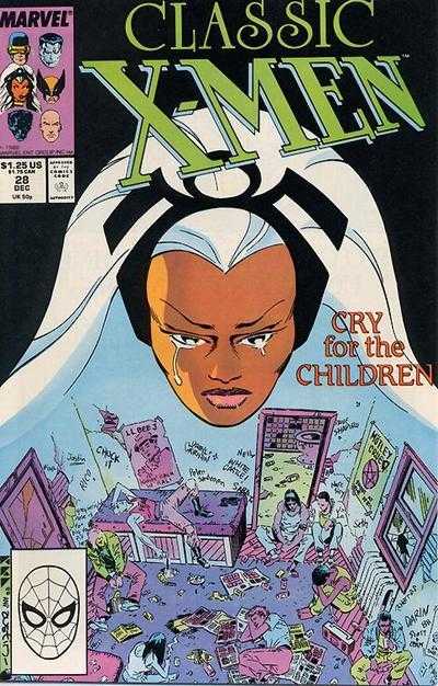 Classic X-Men #28 Marvel Comics (1986)