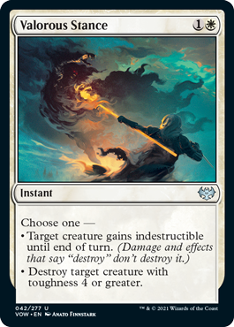 Innistrad: Crimson Vow 042/277 Valorous Stance