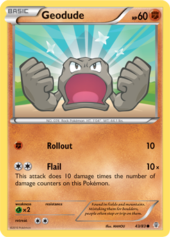 Generations 43/83 Geodude