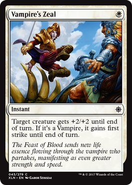 Ixalan 043/279 Vampire's Zeal