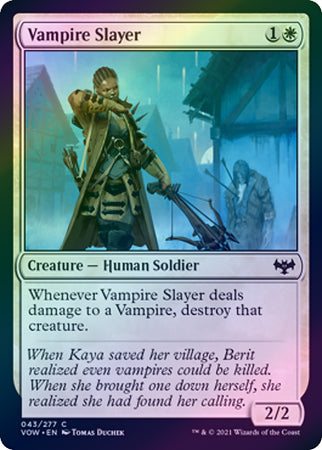 Innistrad: Crimson Vow 043/277 Vampire Slayer (Foil)