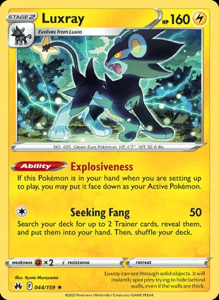 Crown Zenith 044/159 Luxray