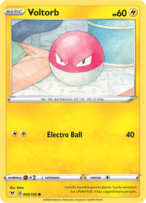 Vivid Voltage 045/185 Voltorb