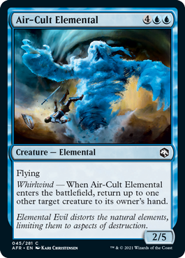 Adventures in the Forgotten Realms 045/281 Air-Cult Elemental