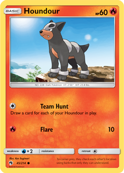 Lost Thunder 045/214 Houndour