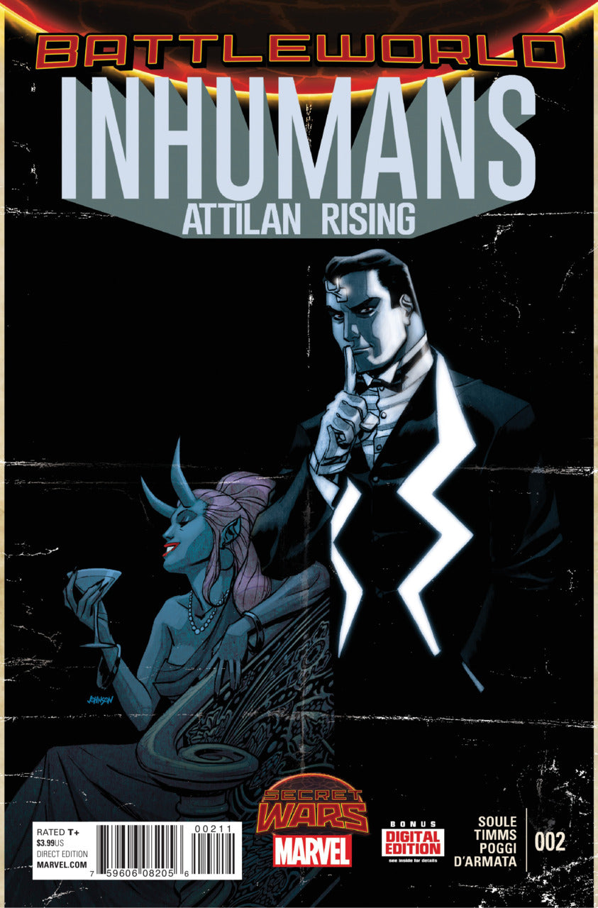 Inhumans Attilan Rising #2 Marvel Comics (2014)