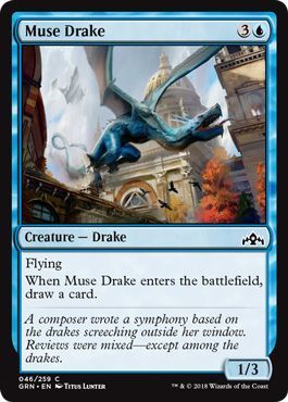 Guilds of Ravnica 046/259 Muse Drake