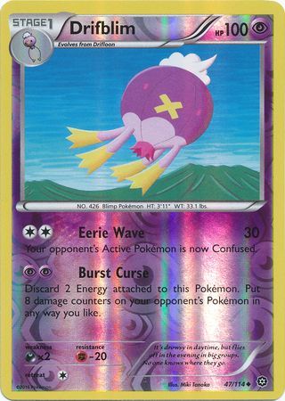 Steam Siege 047/114 Drifblim (Reverse Holo)