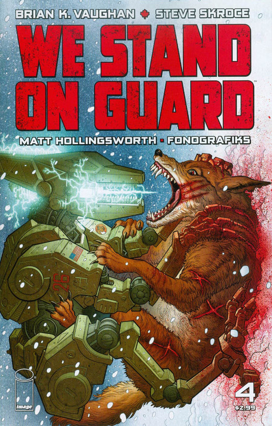 We Stand on Guard #4 Image Comics (2015)