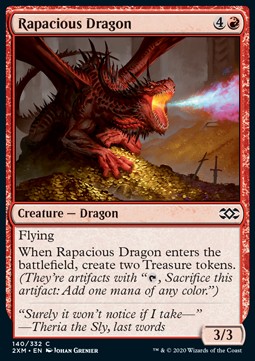 Double Masters 140/332 Rapacious Dragon