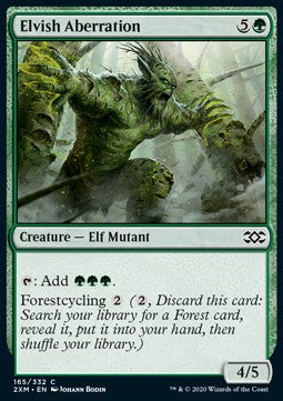 Double Masters 165/332 Elvish Aberration (Foil)