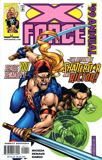 X-Force Annual '99 Marvel Comics (1999)