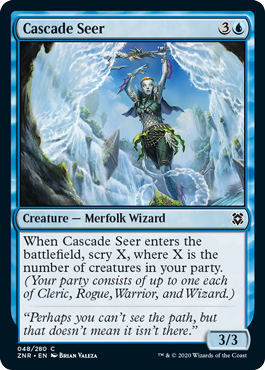 Zendikar Rising 048/280 Cascade Seer