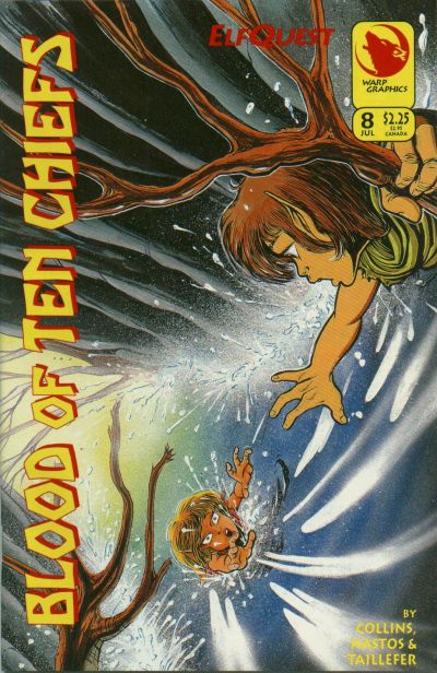 Elfquest Blood of Ten Chiefs #8 Warp Graphics (1993)