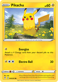 Evolving Skies 049/203 Pikachu