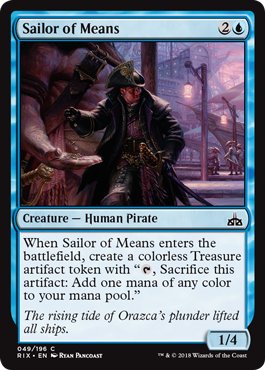 Rivals of Ixalan 049/196 Sailor of Means